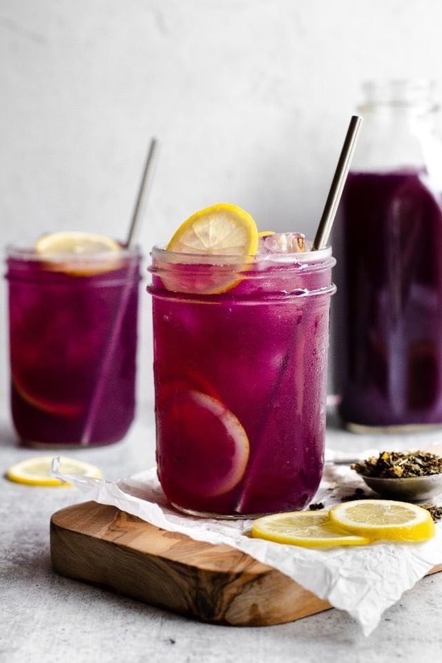 Fizzy Lemon Berry Mint Iced Tea: A recipe collaboration!