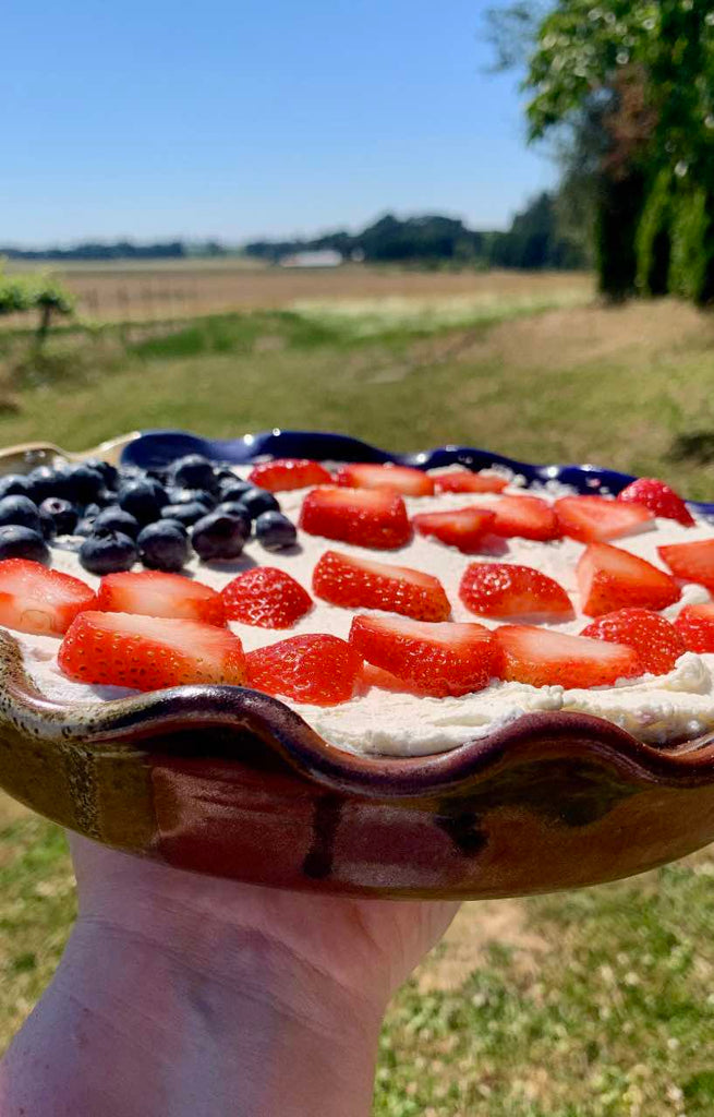 Mixed Berry Icebox Cake