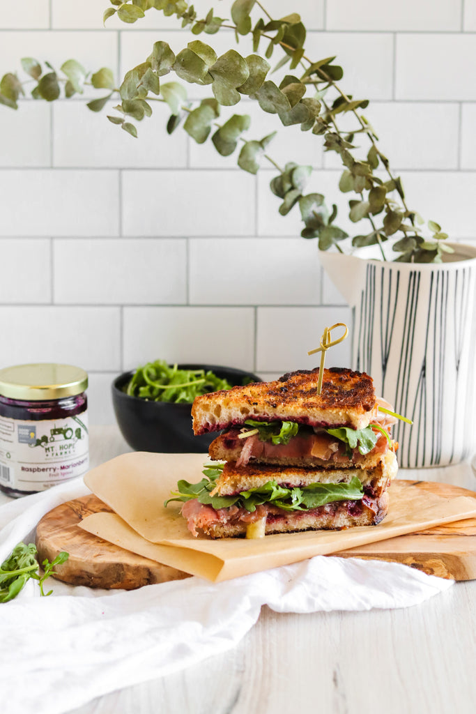 Fancy Brie Grilled Cheese